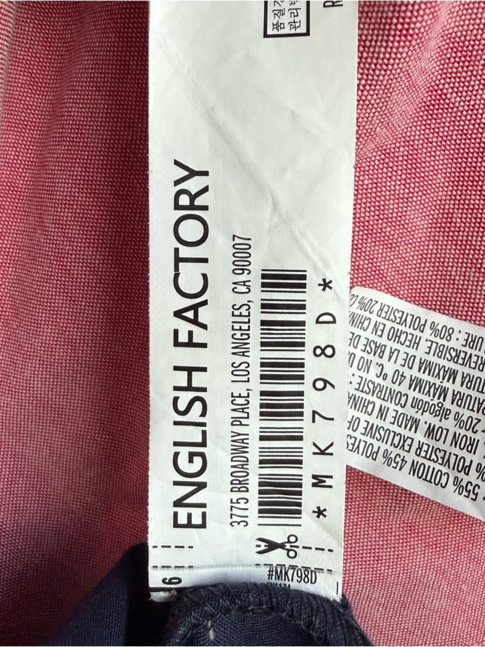 English Factory Colorblock Tiered Midi Dress with Pockets & Tie Strap Size Small - Picture 7 of 11